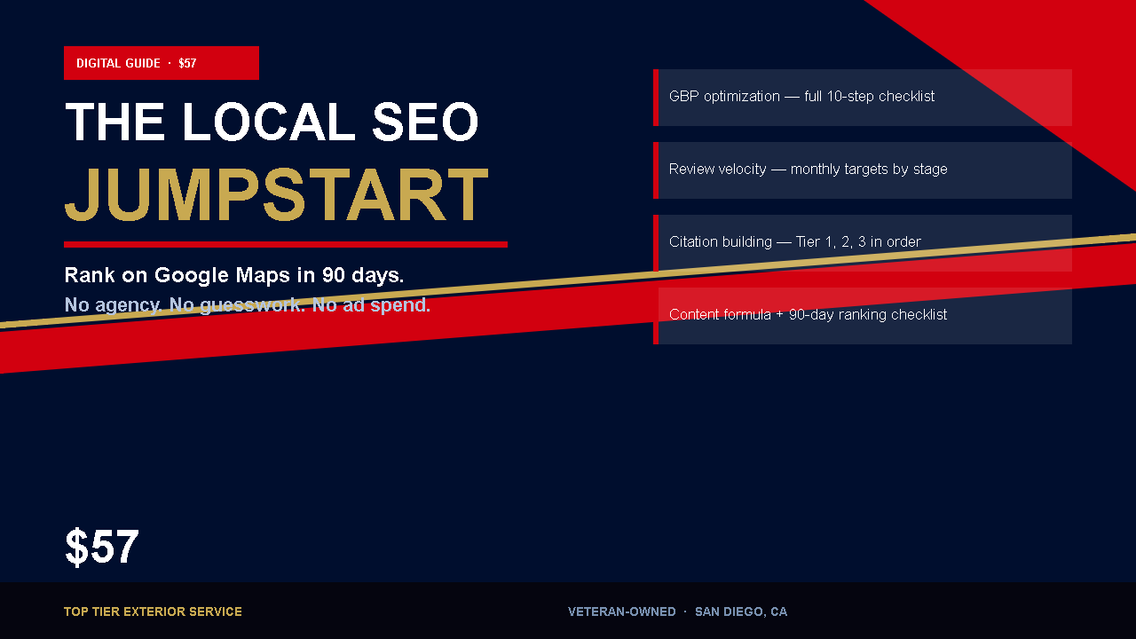 The Local SEO Jumpstart