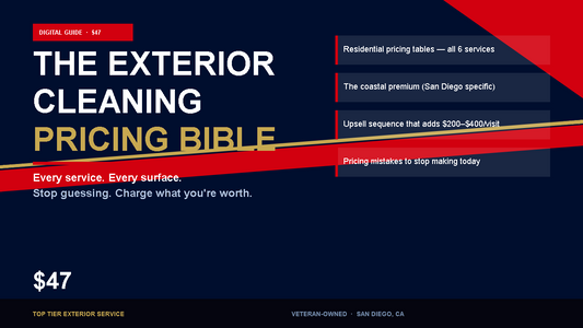 The Exterior Cleaning Pricing Bible